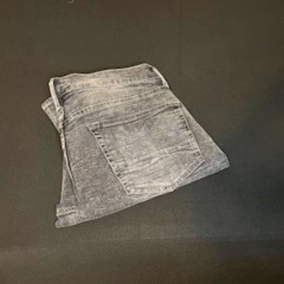 Men's Arizona Brand Stacked Skinny Jeans, Size 32, Grey/Black Washed - Picture 1 of 10